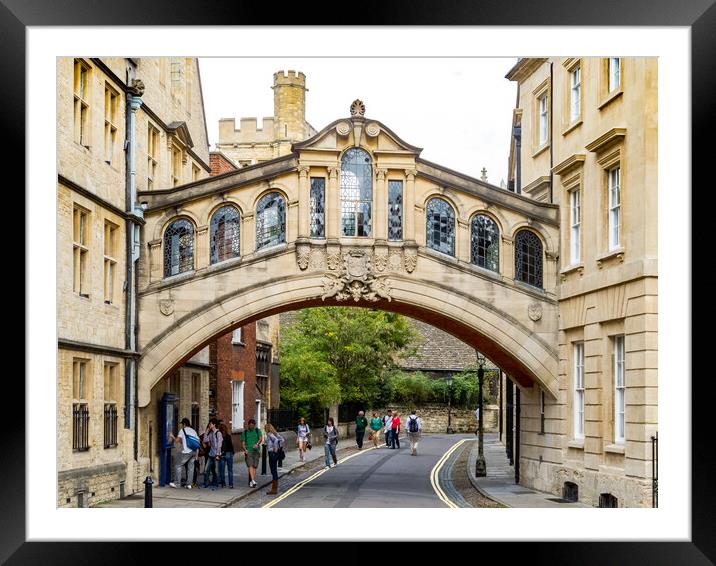 The Bridge of Sighs Framed Mounted Print by Gerry Walden LRPS