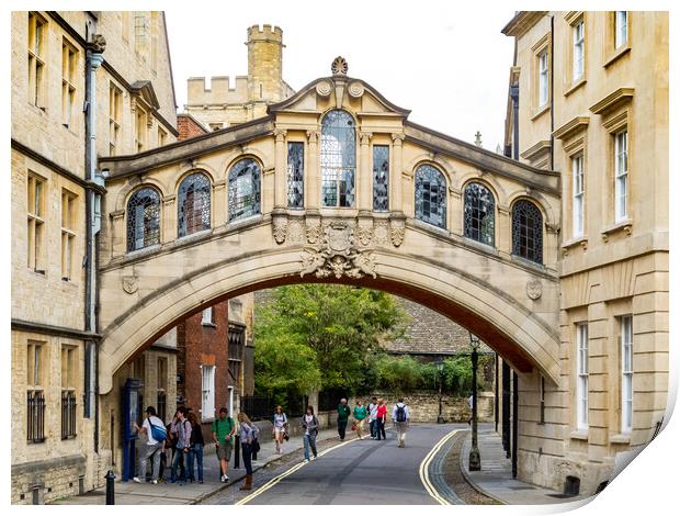 The Bridge of Sighs Print by Gerry Walden LRPS