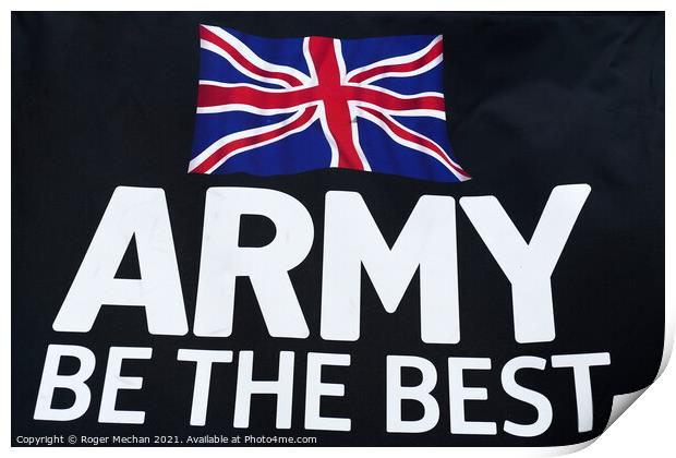 Join the British Army Today! Print by Roger Mechan