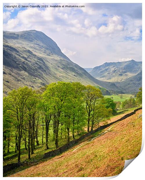 Grisedale, Lake District, Cumbria.  Print by Jason Connolly