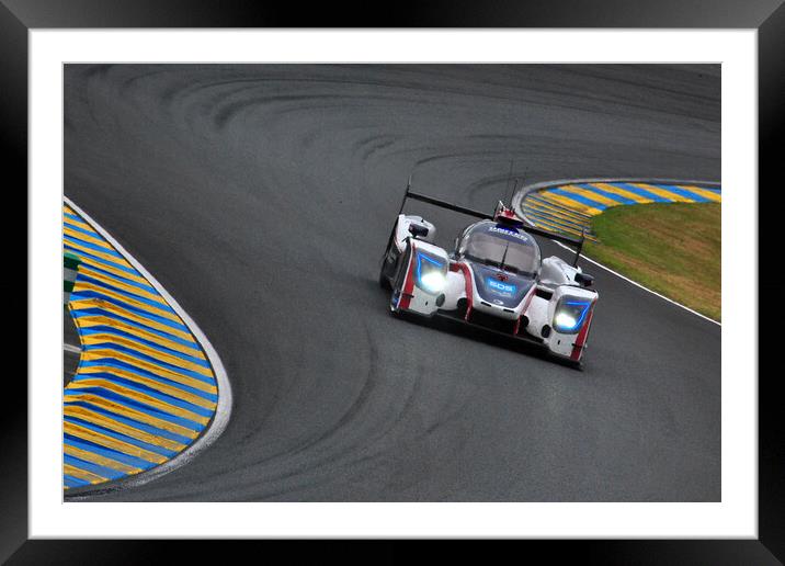 Ligier JSP217 Gibson Sports Car Framed Mounted Print by Andy Evans Photos