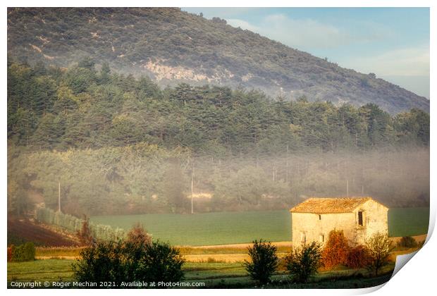 Serenity in Provence Print by Roger Mechan