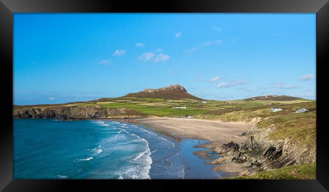 Whitesands Bay, Pembrokeshire, Wales. Framed Print by Colin Allen