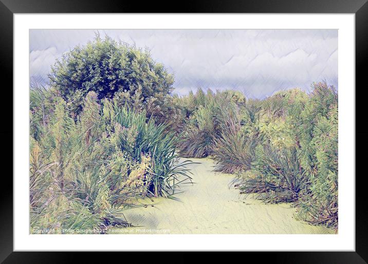 Plant tree Framed Mounted Print by Philip Gough