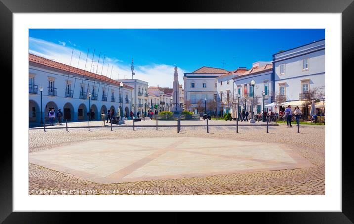 Tavira town in the Algarve, Portugal - 7 - Orton glow Edition  Framed Mounted Print by Jordi Carrio