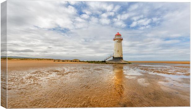 Point of Ayr Canvas Print by Mark Godden