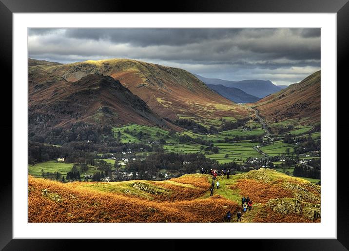 Glorious Grasmere Framed Mounted Print by Jason Connolly