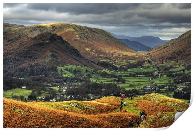 Glorious Grasmere Print by Jason Connolly