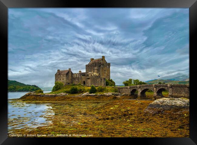 Eilean Donan Castle Framed Print by Lrd Robert Barnes