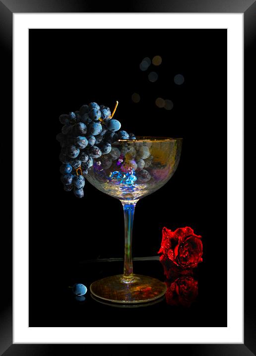 Still Life Framed Mounted Print by Alison Chambers
