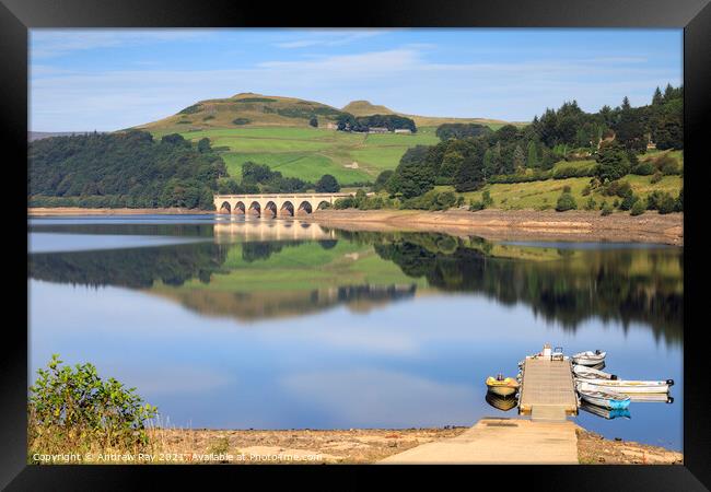 Ladybower Reservoir Framed Print by Andrew Ray