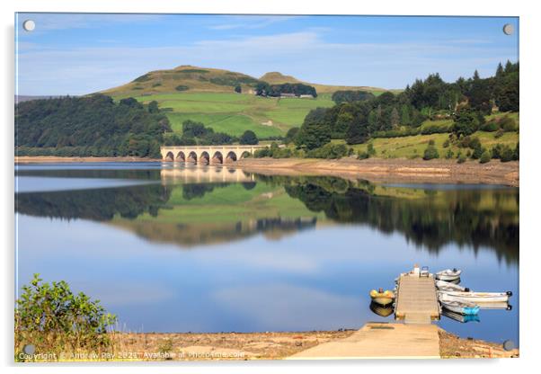 Ladybower Reservoir Acrylic by Andrew Ray