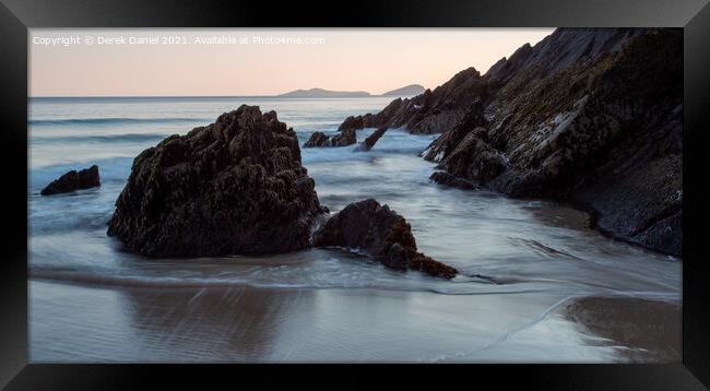 Coumeenoole Beach,  Slea Head, Ireland Framed Print by Derek Daniel