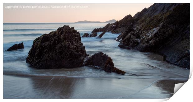 Coumeenoole Beach,  Slea Head, Ireland Print by Derek Daniel