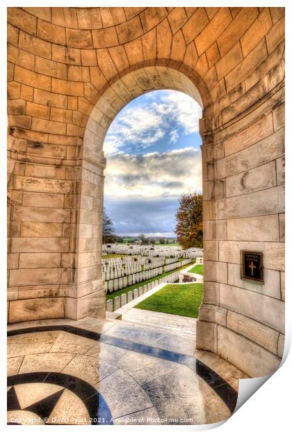 Tyne Cot  Print by David Pyatt