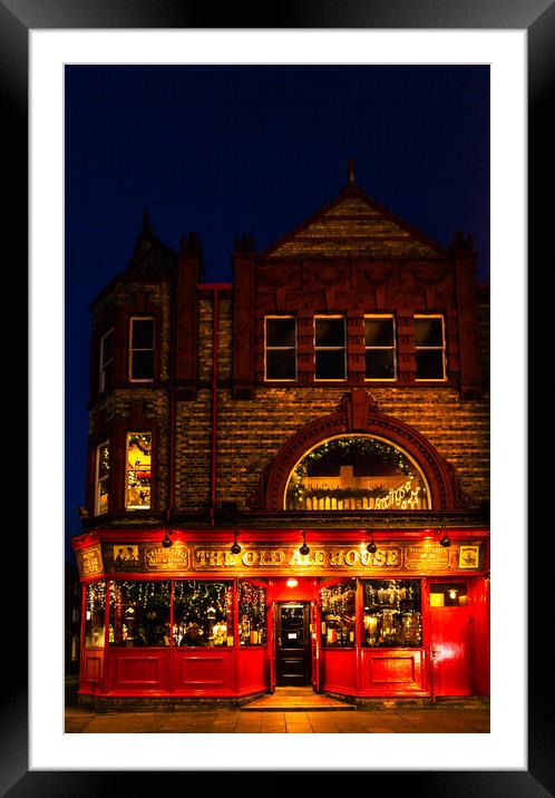 The Old Ale House, Truro, Cornwall Framed Mounted Print by Maggie McCall