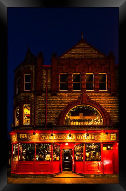 The Old Ale House, Truro, Cornwall Framed Print by Maggie McCall