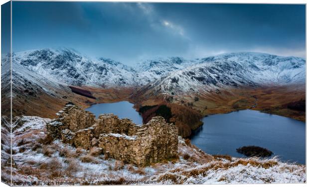 High st Mardale Canvas Print by John Henderson