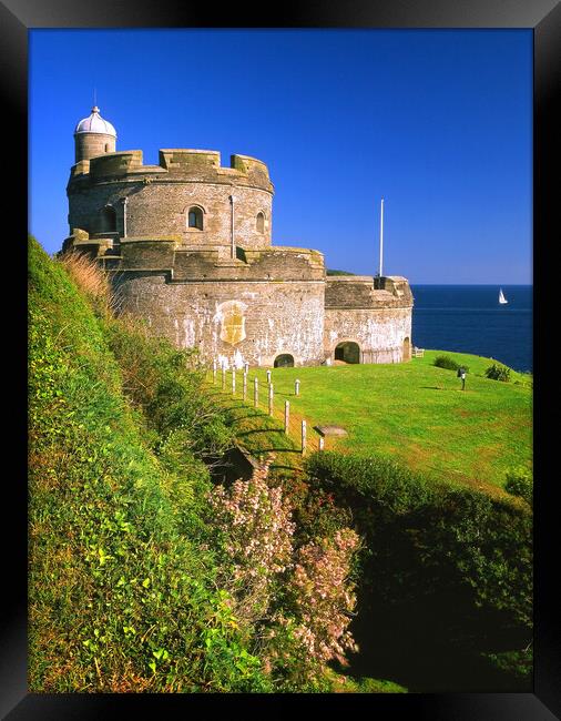 St Mawes Castle Framed Print by Darren Galpin