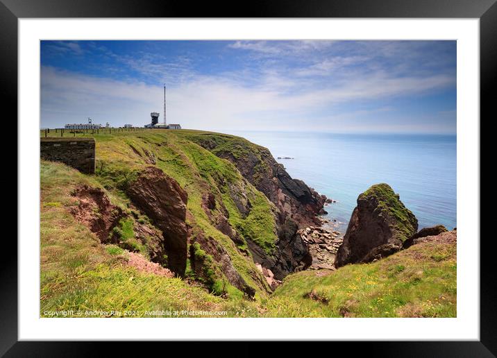 St Ann's Head (Pembrokeshire)  Framed Mounted Print by Andrew Ray