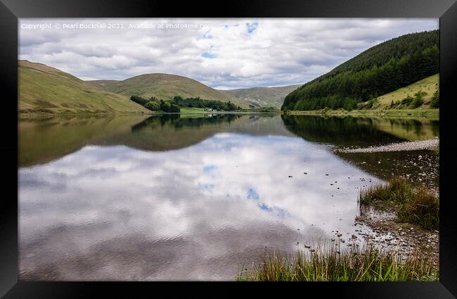 Loch of the Lowes St Mary's Loch Scotland Framed Print by Pearl Bucknall