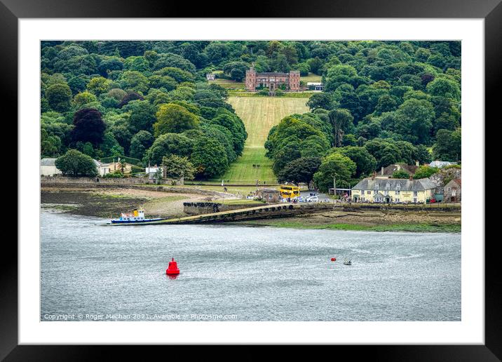 Serenity at Mount Edgcumbe Framed Mounted Print by Roger Mechan