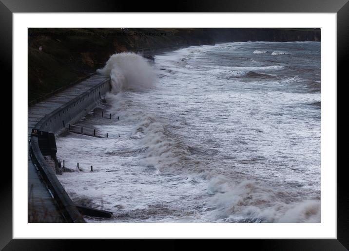 OVER SPLASH Framed Mounted Print by andrew saxton