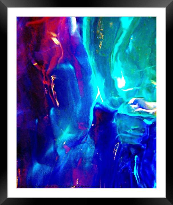 Abstract 278 Framed Mounted Print by Stephanie Moore