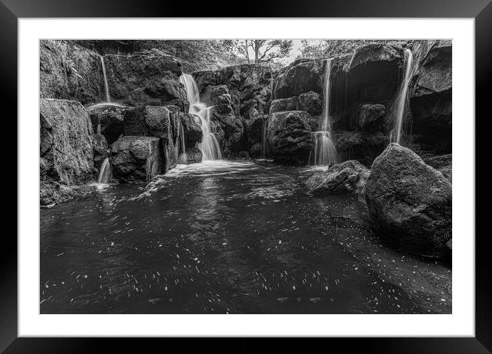 Nelly Ayre Foss in black and white Framed Mounted Print by Kevin Winter