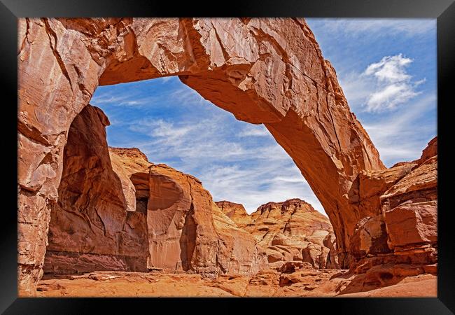 Goulding Arch, Utah Framed Print by Arterra 