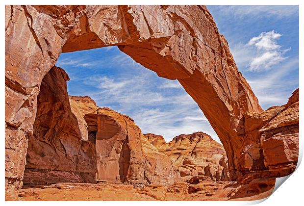 Goulding Arch, Utah Print by Arterra 
