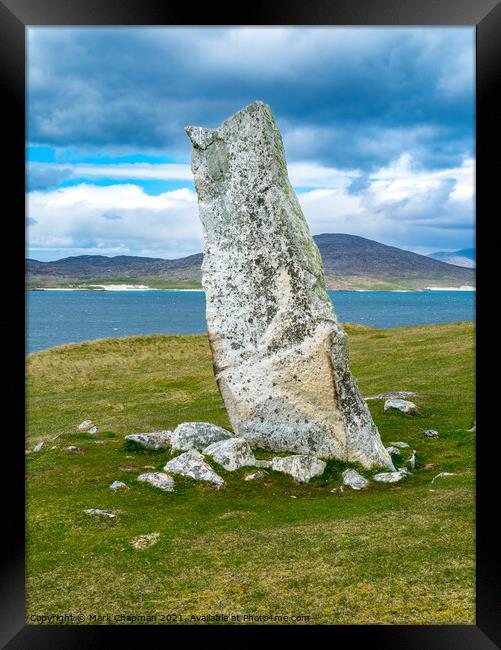 Macleod's Standing Stone, Isle of Harris Framed Print by Photimageon UK