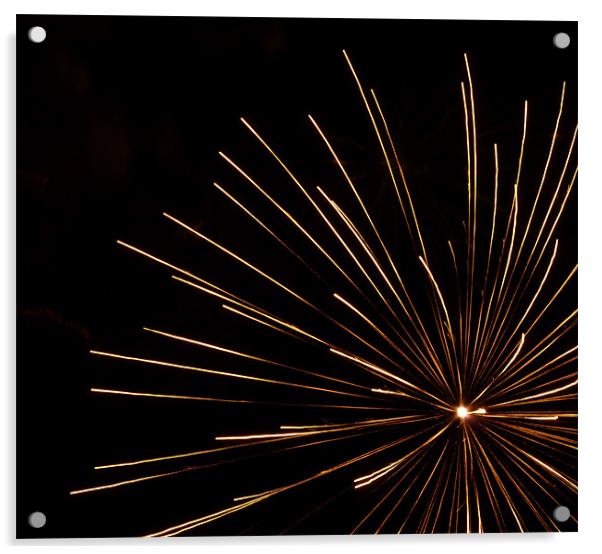 Fireworks Acrylic by Hannah Scriven
