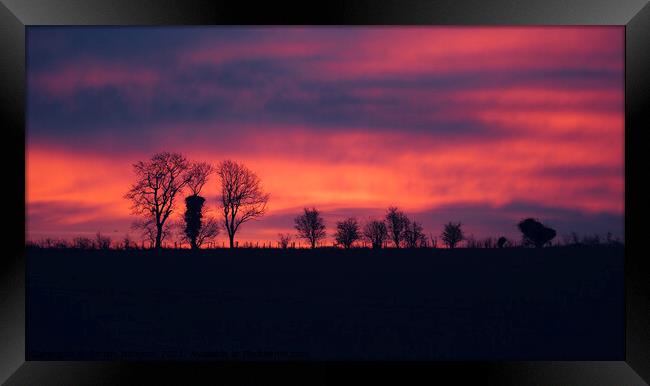 Sky cloud Framed Print by Simon Johnson