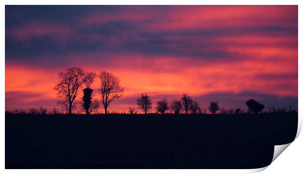 Sky cloud Print by Simon Johnson