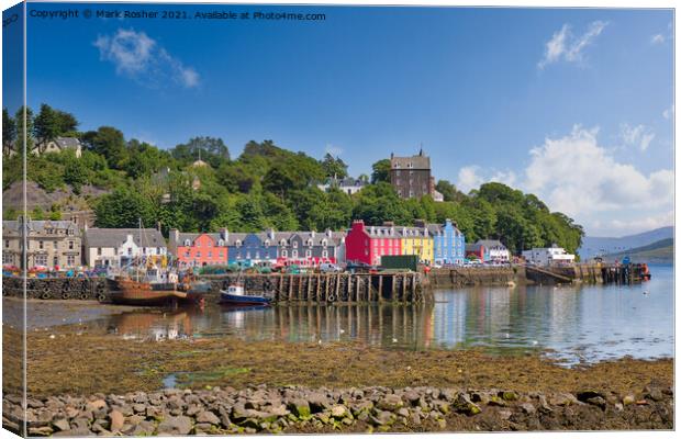 Tobermory, Isle of Mull Canvas Print by Mark Rosher