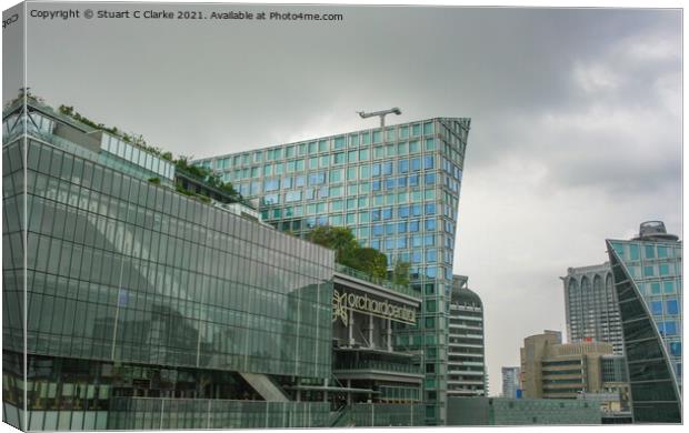 Orchard Central Canvas Print by Stuart C Clarke