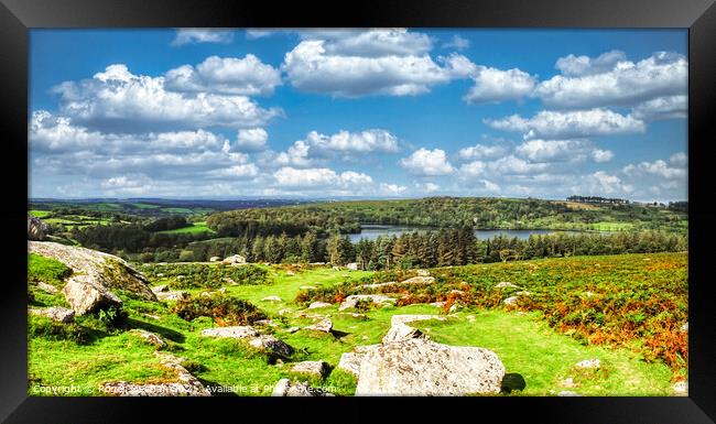 The Breathtaking Dartmoor Landscape Framed Print by Roger Mechan