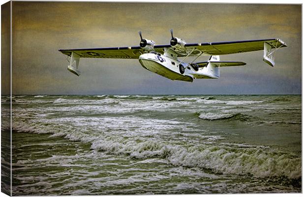 Catalina Flying Boat Canvas Print by Chris Lord