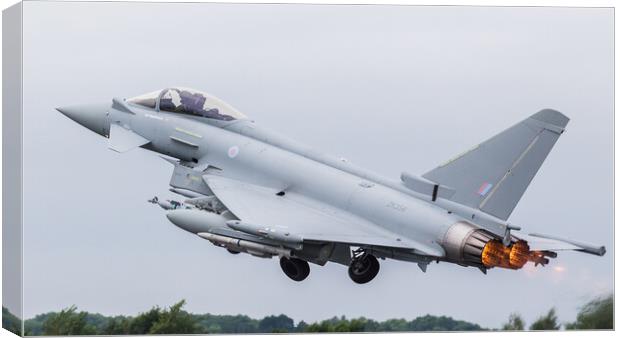 BAE Systems Typhoon gets airborne Canvas Print by Jason Wells