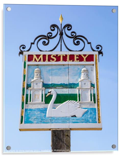 Mistley in Essex, UK Acrylic by Chris Dorney