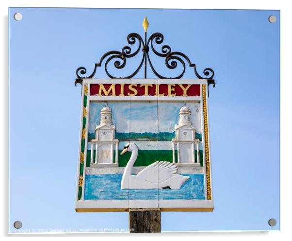 Mistley in Essex, UK Acrylic by Chris Dorney