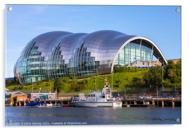 Sage Gateshead in Newcastle upon Tyne, UK Acrylic by Chris Dorney