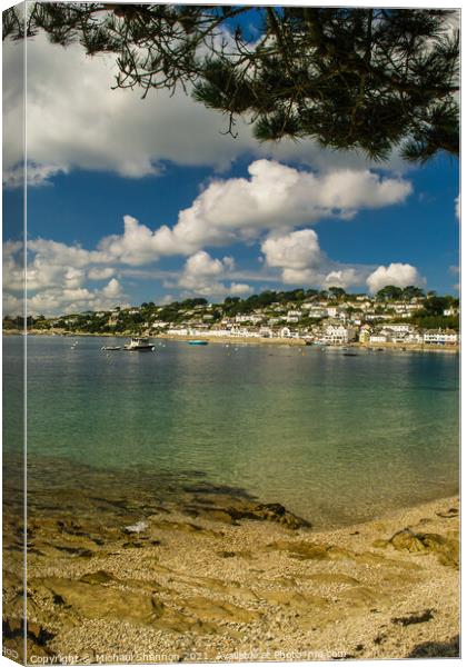 St Mawes, Cornwall Canvas Print by Michael Shannon