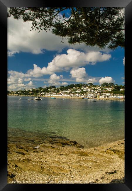 St Mawes, Cornwall Framed Print by Michael Shannon