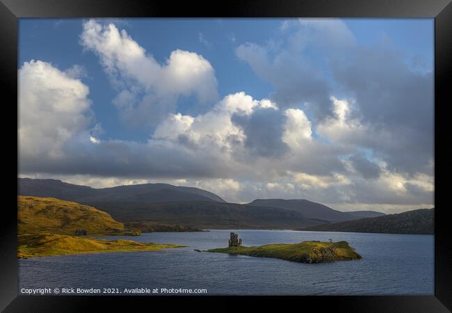 Ardvreck Castle Framed Print by Rick Bowden