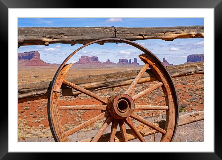 Monument Valley, Utah Framed Mounted Print by Arterra 