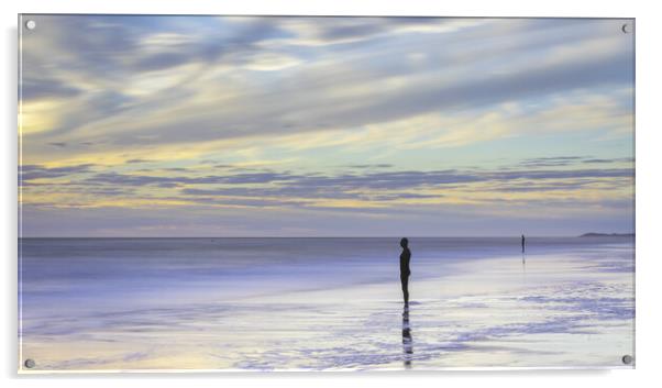 Another Place Crosby Beach Acrylic by Phil Durkin DPAGB BPE4