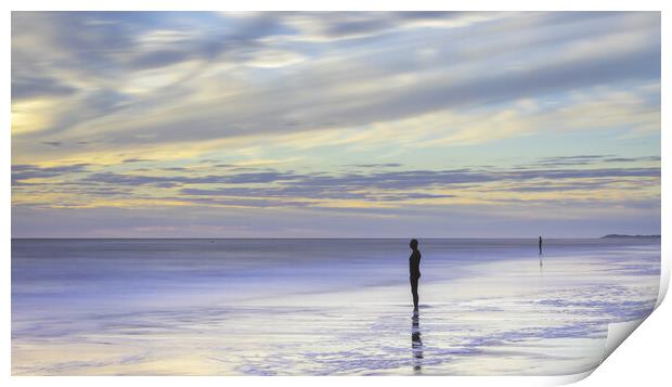 Another Place Crosby Beach Print by Phil Durkin DPAGB BPE4