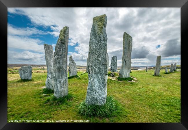 Calanais Standing Stones, Isle of Lewis Framed Print by Photimageon UK